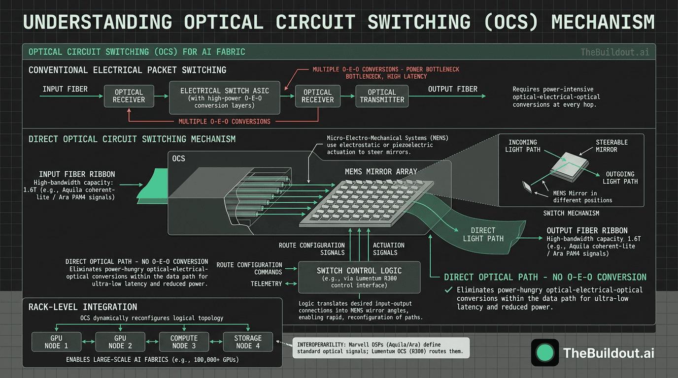 Marvell and Lumentum demonstrate optical circuit switching for next-generation AI infrastructure