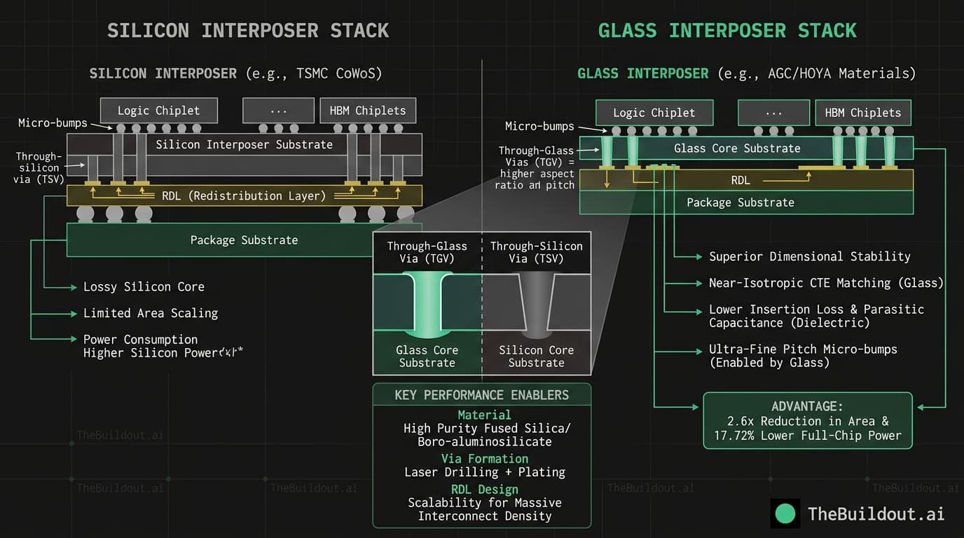 Japanese glass material leaders AGC and HOYA target $2.5 billion glass interposer market for AI chiplets