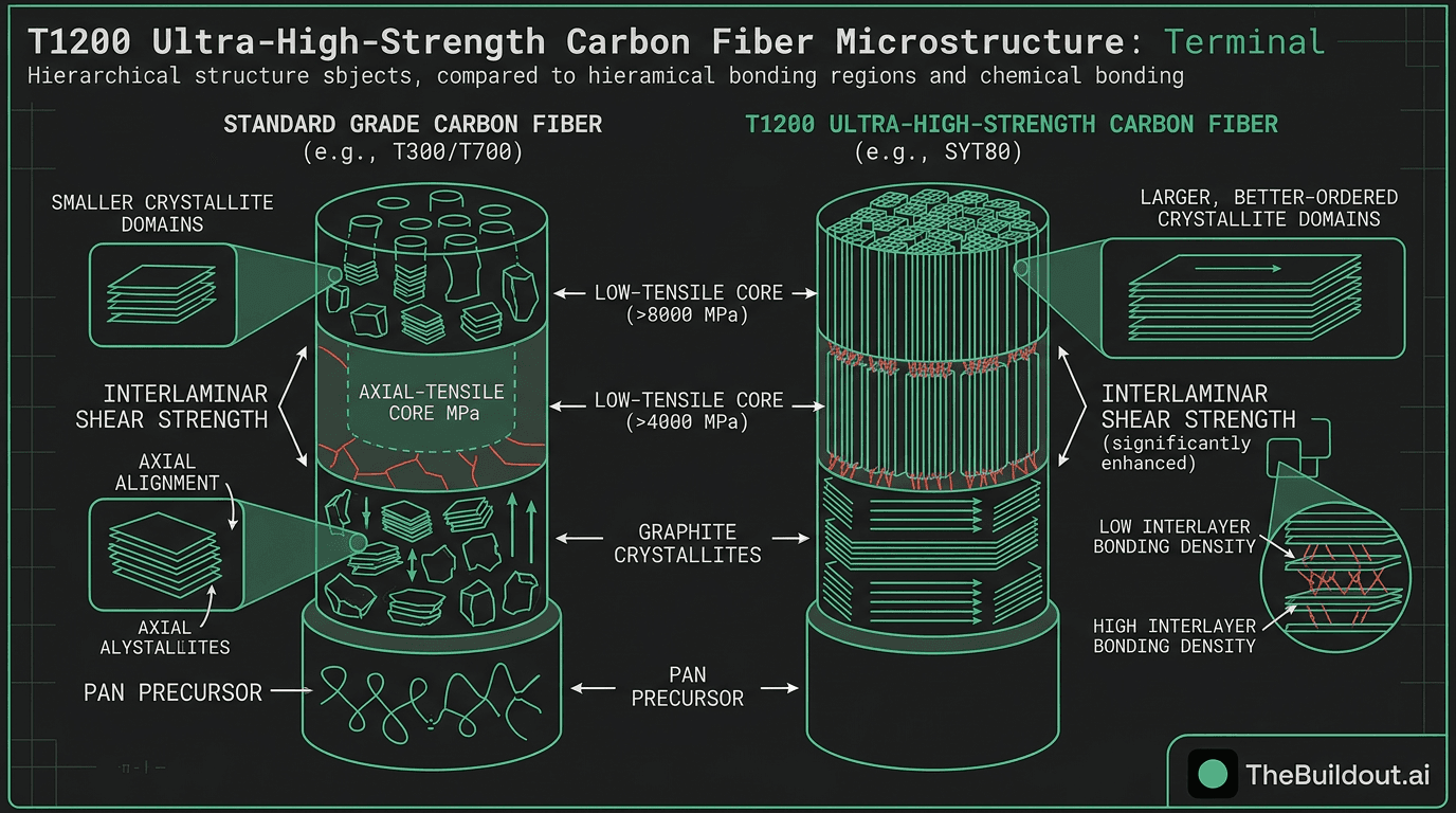 CNBM reaches 100 ton production milestone for T1200 grade carbon fiber while Toray mass production lags