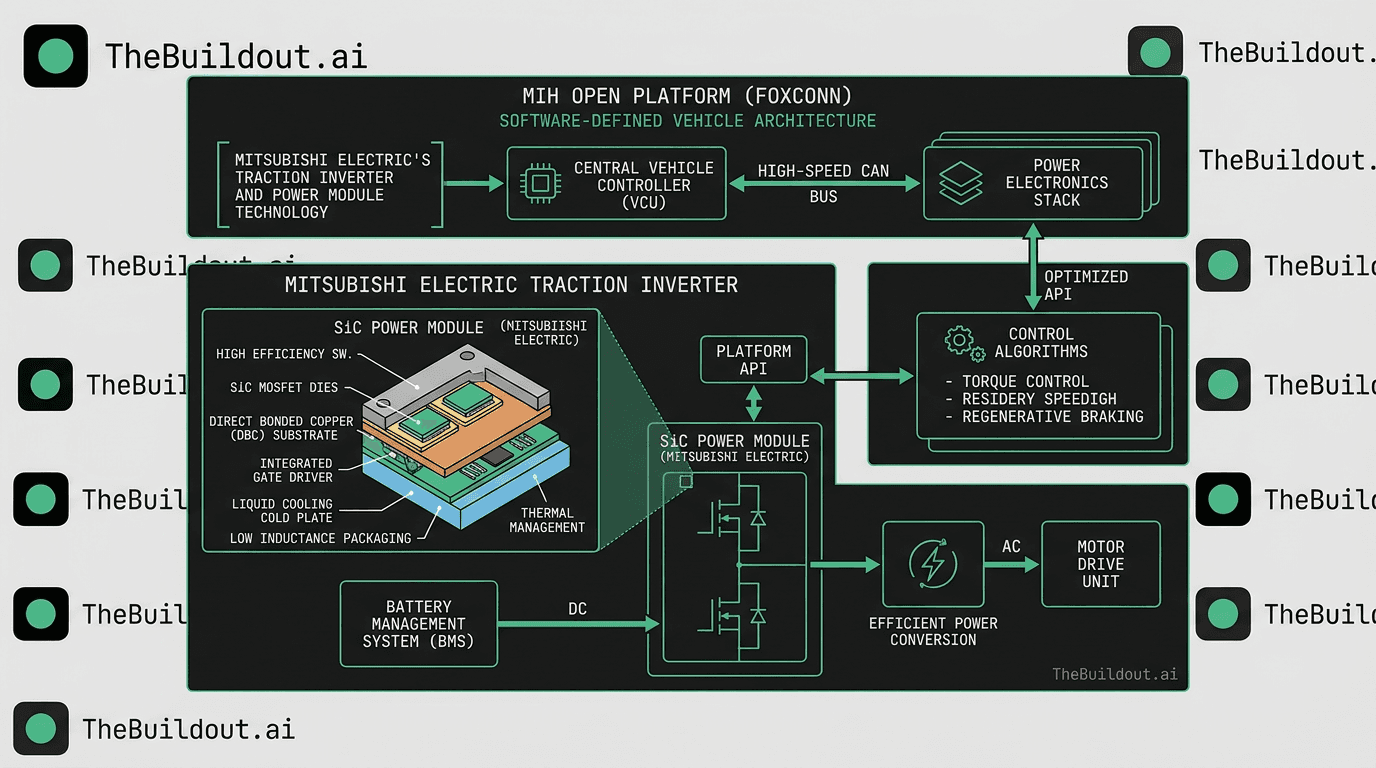 Mitsubishi Electric to accept 50% capital investment from Foxconn for automotive business