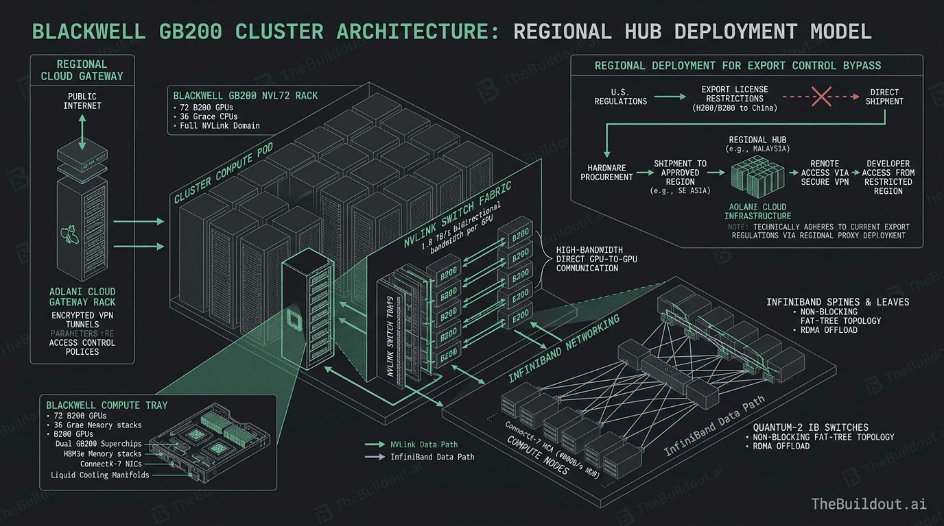 ByteDance plans to deploy 36,000 Nvidia Blackwell B200 chips in Malaysia through Aolani Cloud partnership