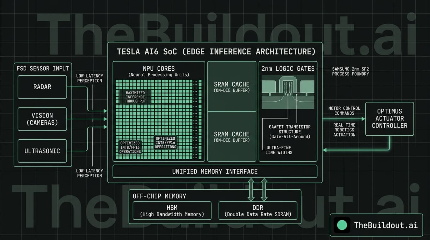Elon Musk says Tesla could finalize AI6 chip design by December as Samsung remains a key foundry partner