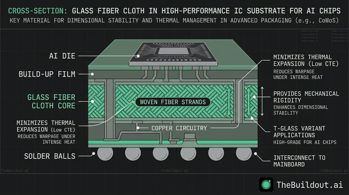 Asahi Kasei enters advanced semiconductor packaging market with glass fiber cloth for AI chips