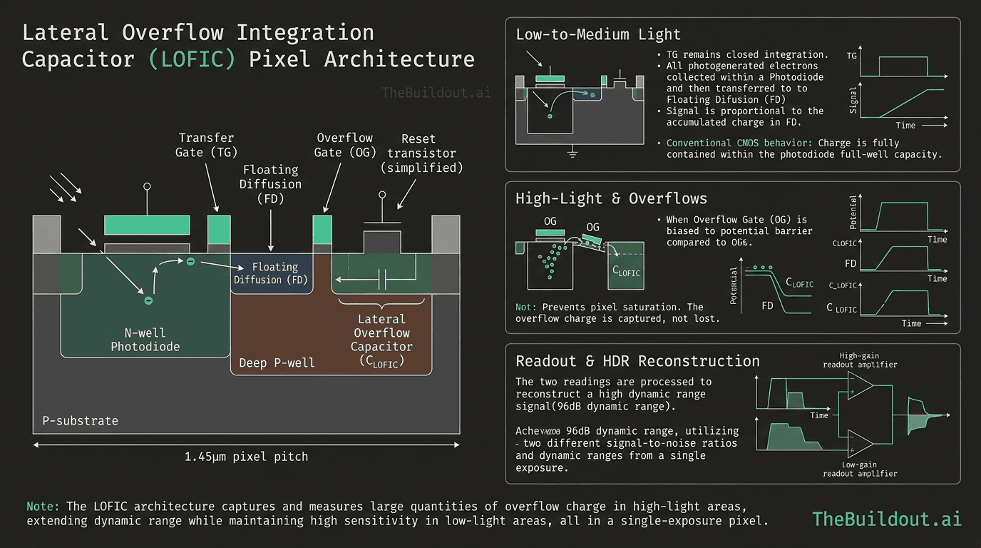 Sony develops 4K image sensor with LOFIC technology achieving 96dB dynamic range