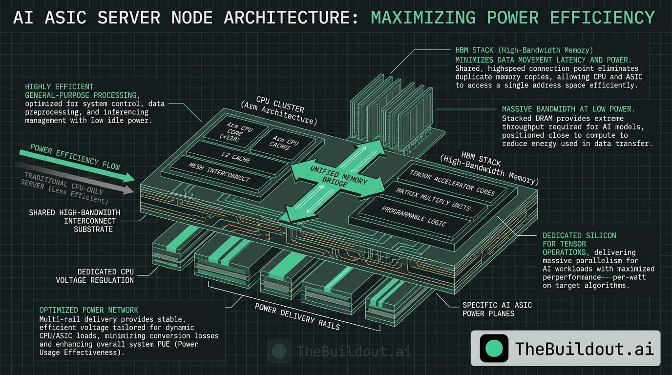 Arm-based CPUs projected to hold 90% of AI ASIC server CPU market by 2029