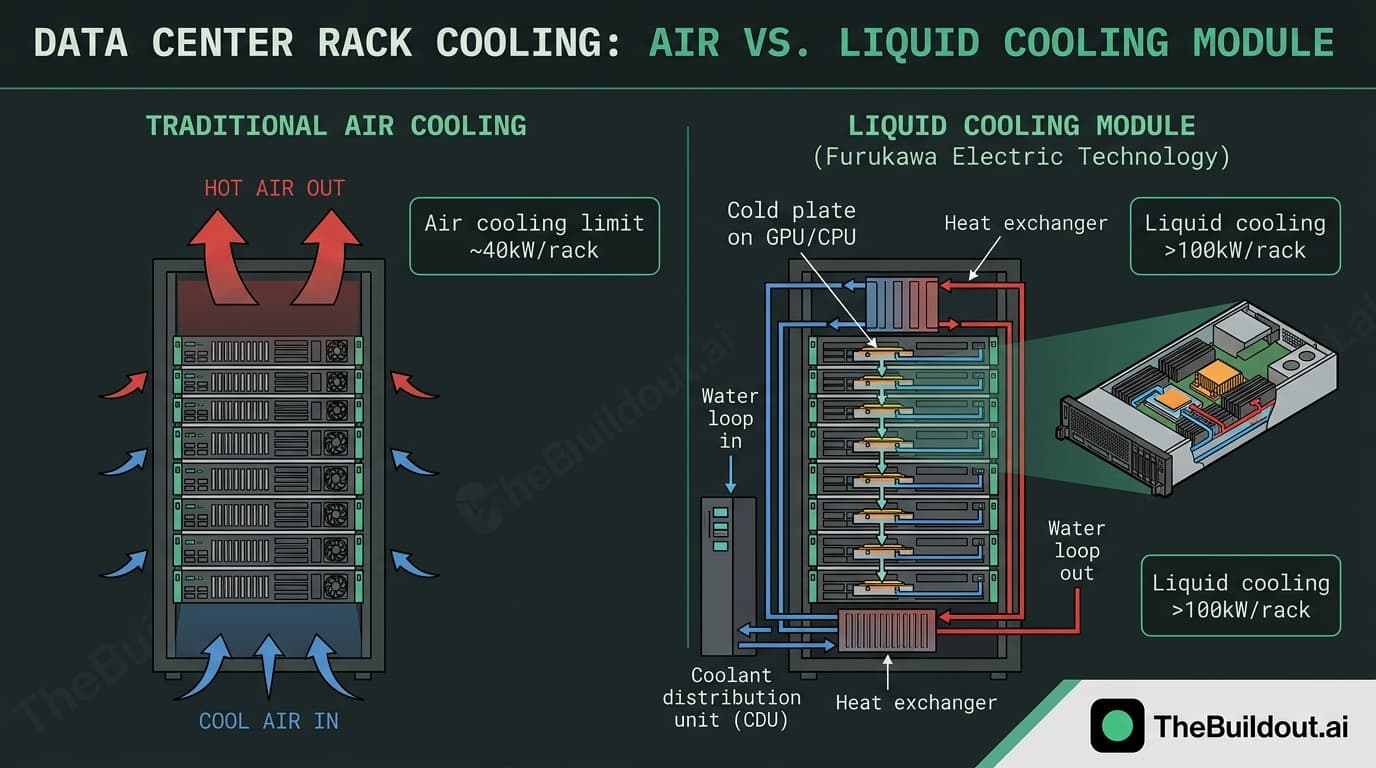 Furukawa Electric to invest 55 billion yen in Asia to expand production of AI data center cooling systems