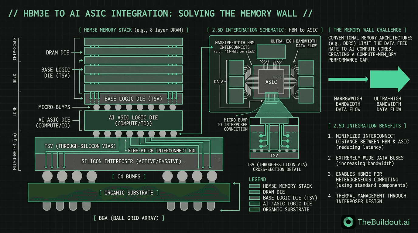 Counterpoint Research projects 35-fold growth in HBM demand for AI ASICs by 2028