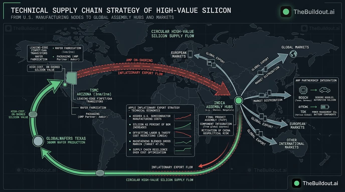 Apple follows Nvidia in adopting inflationary export strategy amid shifting supply chain dynamics