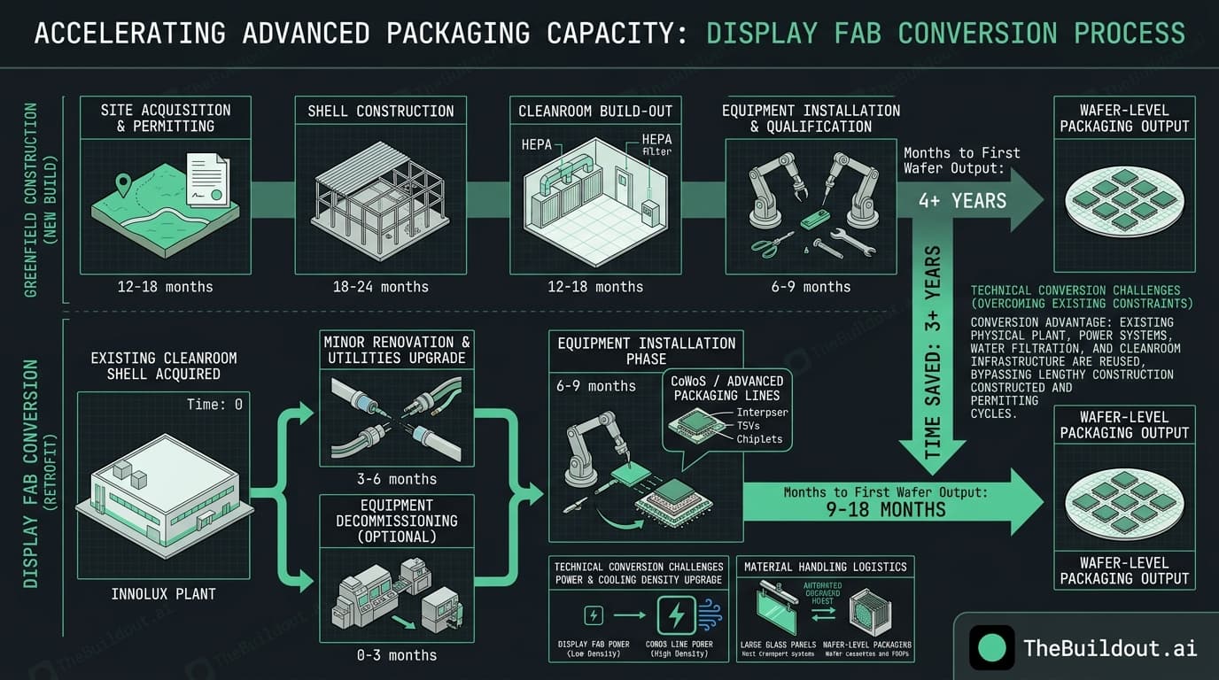 Siliconware Precision Industries acquires Innolux plant for NT$6.3 billion to speed up advanced packaging expansion