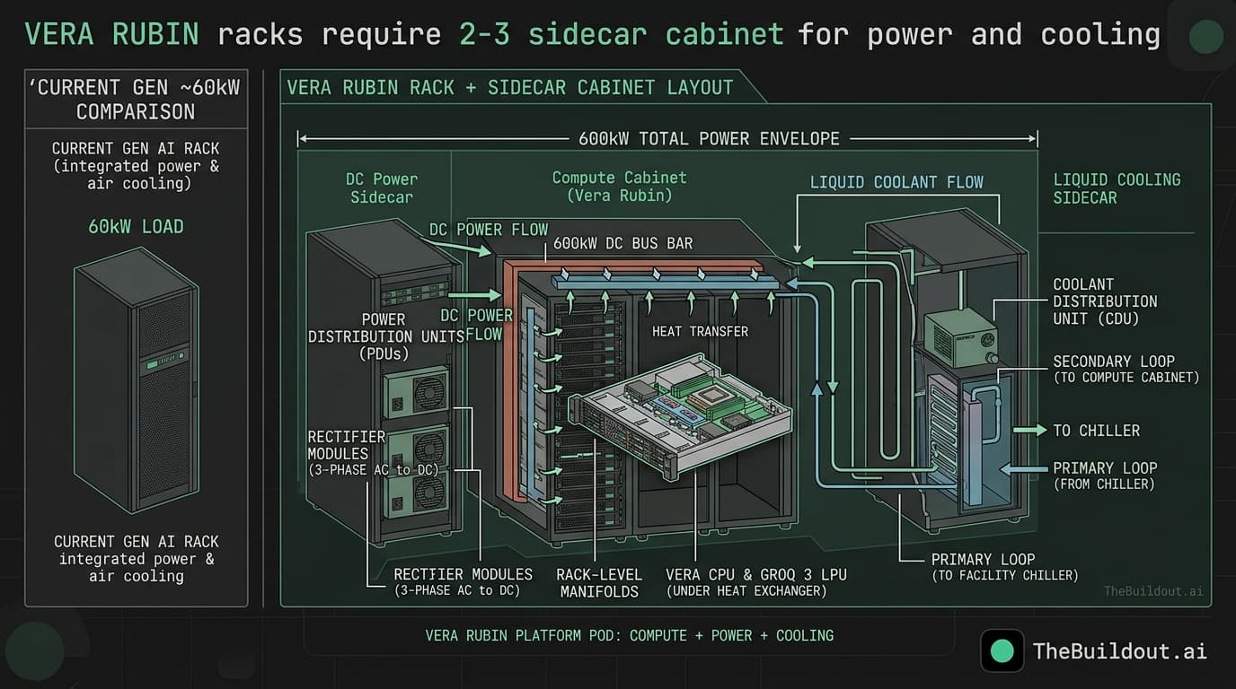 Nvidia Vera Rubin platform drives triple demand for AI server cabinets with backlogs through 2027