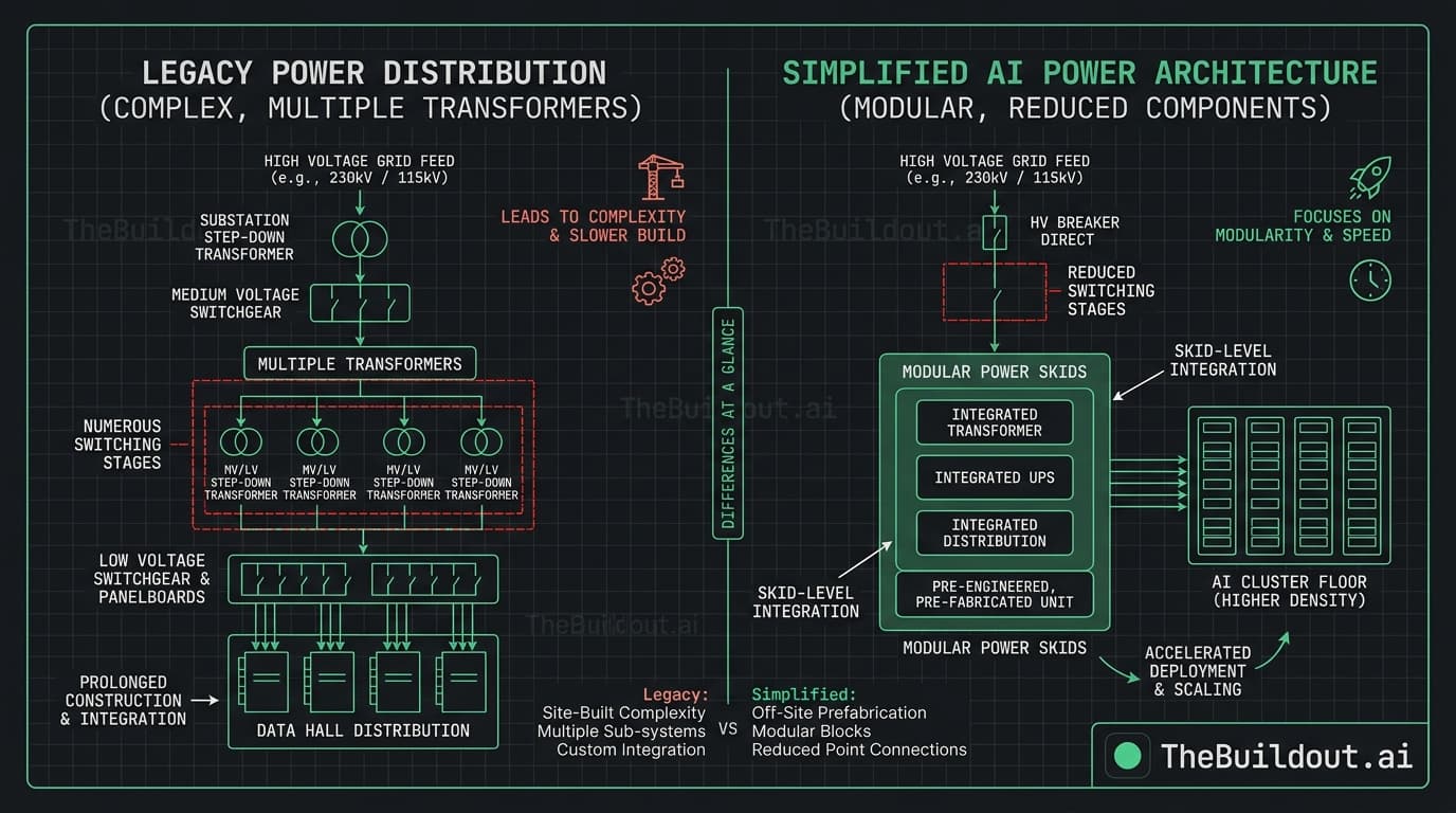 JPMorgan reports shifting data center bottlenecks and simplified infrastructure designs due to rapid hardware turnover