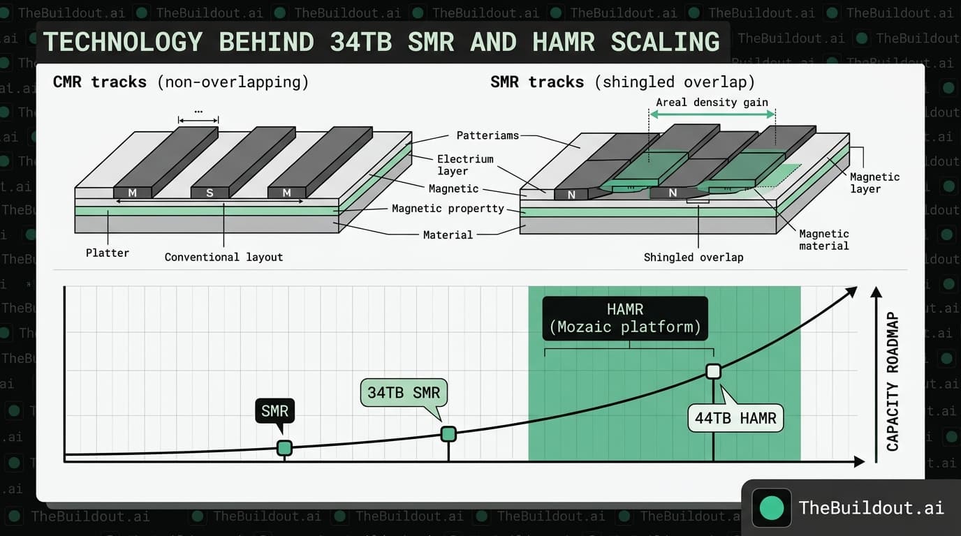 Seagate reaches 34TB capacity using SMR technology for high-density storage