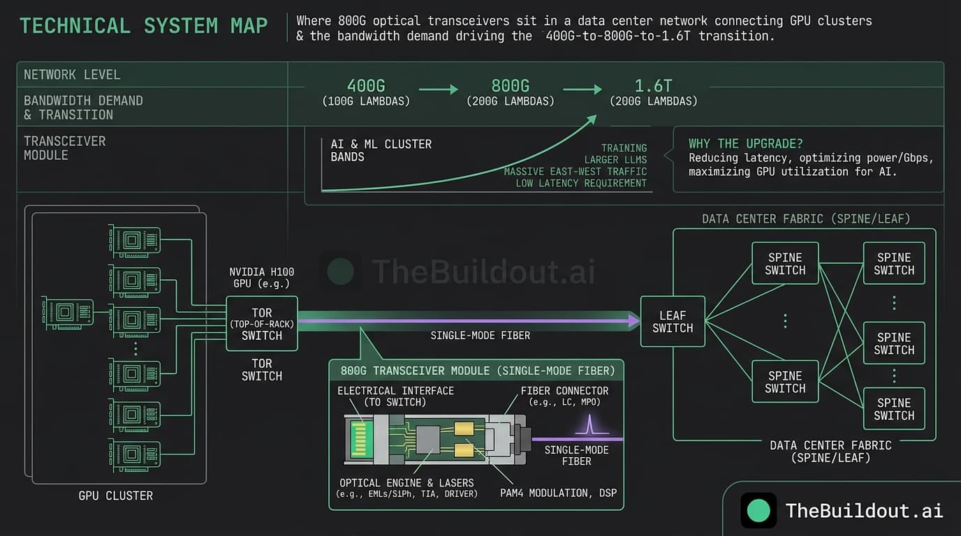 Applied Optoelectronics receives upsized $71 million order for 800G transceivers from major hyperscaler