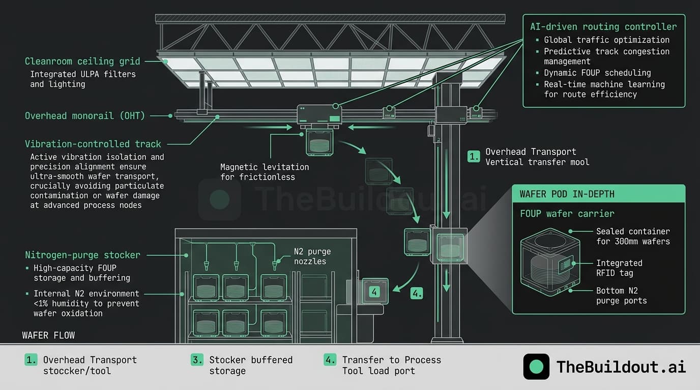 Daifuku completes construction of new factory building for semiconductor production line automation
