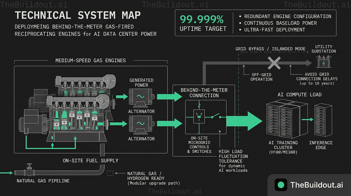 Wärtsilä and Bergen Engines secure major power generation contracts for AI data centers