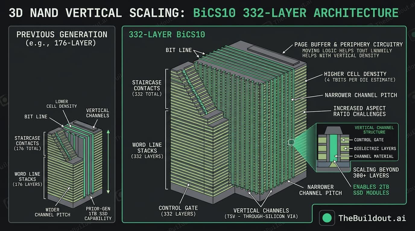 Kioxia stock rises significantly as NAND flash demand grows for AI infrastructure