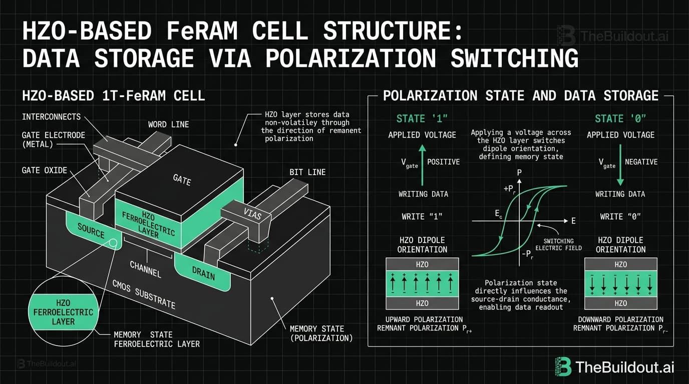 Ramxeed aims to commercialize HZO-based FeRAM with significantly increased capacity by 2030